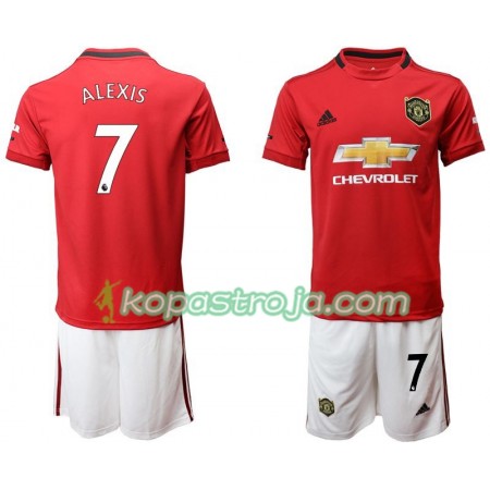 Billiga Fotbollströjor Manchester United Alexis 7 Barn Hemma tröja 2019/20 Kortärmad